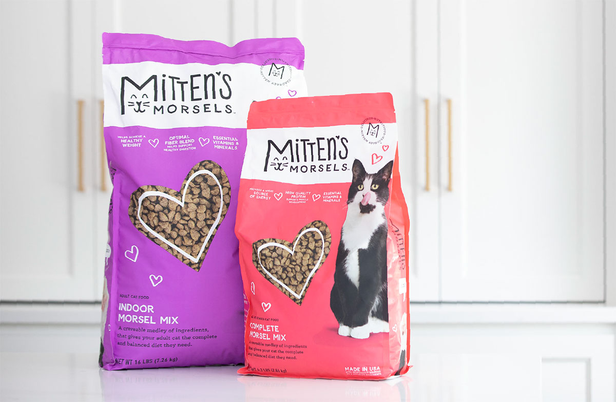 Mittens Morsels cat food